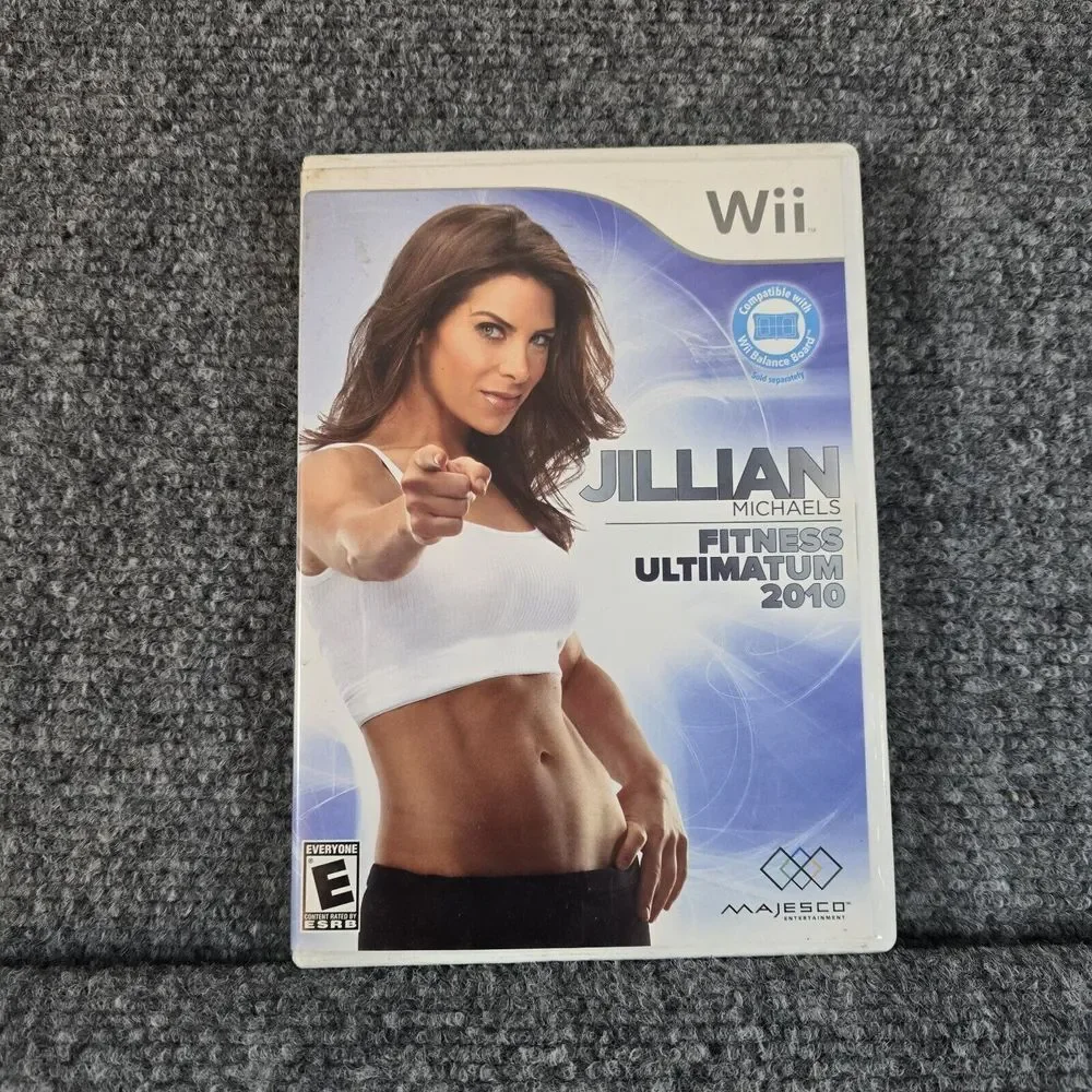 Jillian Michaels Fitness Ultimatum 2010‎ (Nintendo Wii) *COMPLETE W/ MANUAL*